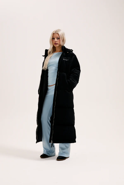 JUICY COUTURE PUFF COAT - BLACK - Image 2