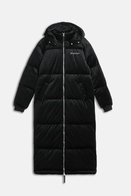 JUICY COUTURE PUFF COAT - BLACK - Image 4