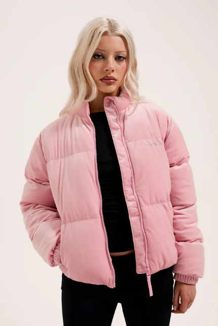 JUICY COUTURE CRYSTAL BOMBER - PINK