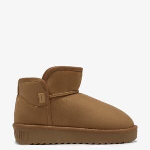 LOW RISE SUEDE FLATS - CAMEL