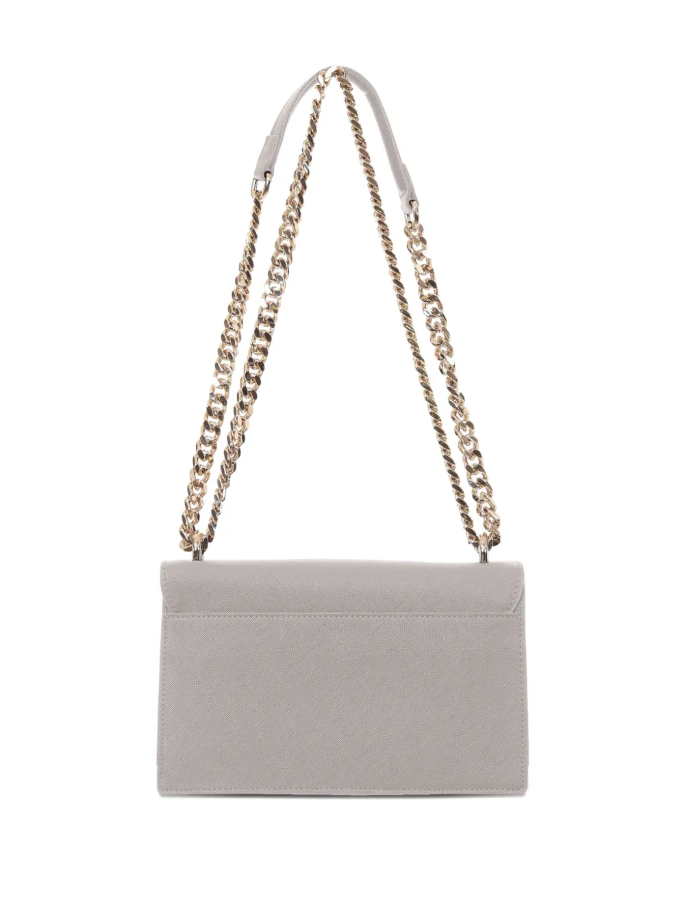 JUST CAVALLI MEDIUM SAFFIANO CHAIN SHOULDER BAG - TAUPE - Image 2