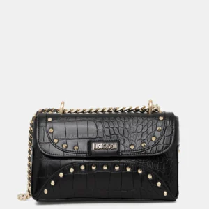 JUST CAVALLI CROC SHOULDER BAG
