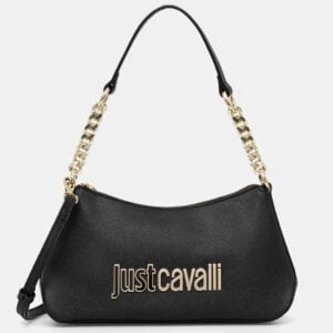 JUST CAVALLI MEDIUM CHAINED SHOULDER BAG