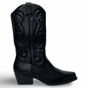 COWBOY BOOTS - BLACK