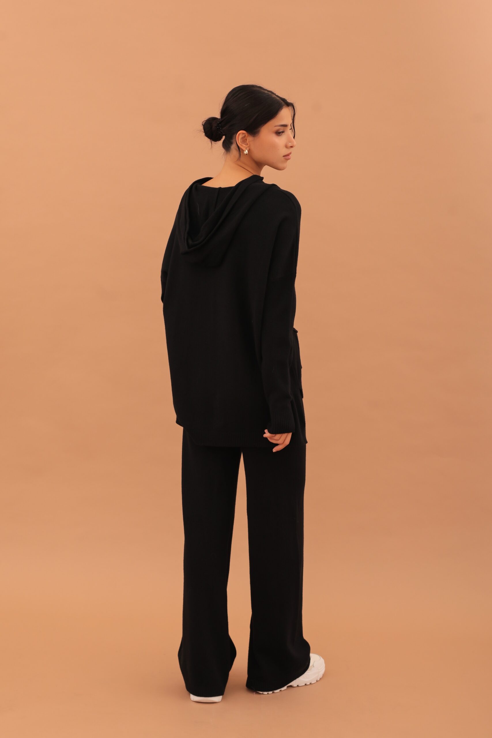 ROSALIE KNIT SET - BLACK - Image 2