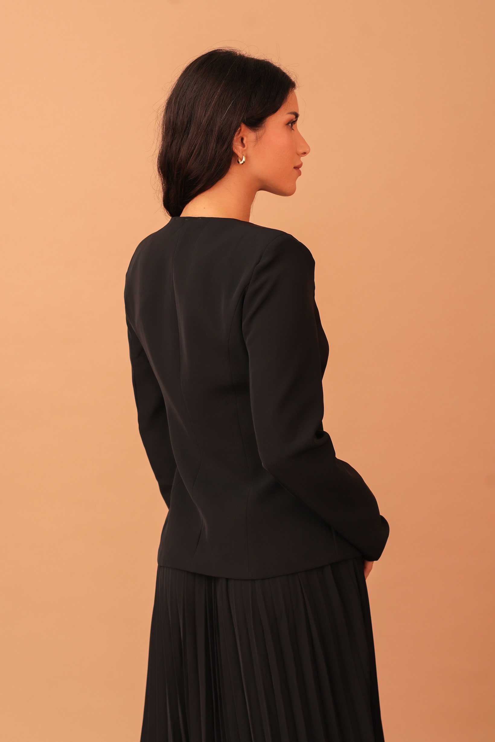 MARGARET BLAZER - BLACK - Image 3