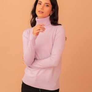 VIVIAN TURTLENECK KNIT - LAVENDER