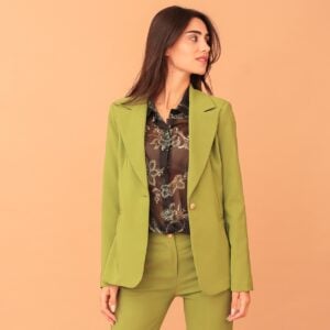 VICTORIA BLAZER - PISTACHIO