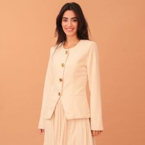 MARGARET BLAZER - CREAM