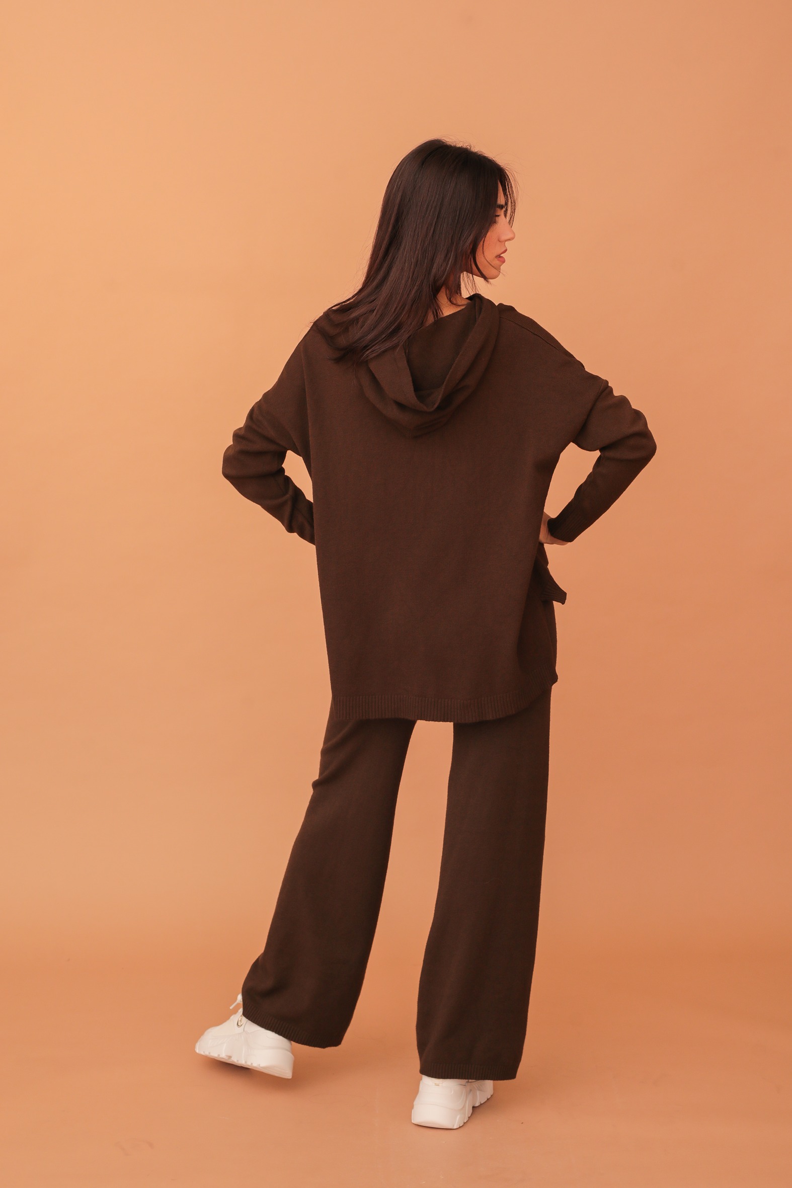 Rosalie Ls Collar Knit Sandshell main image 1