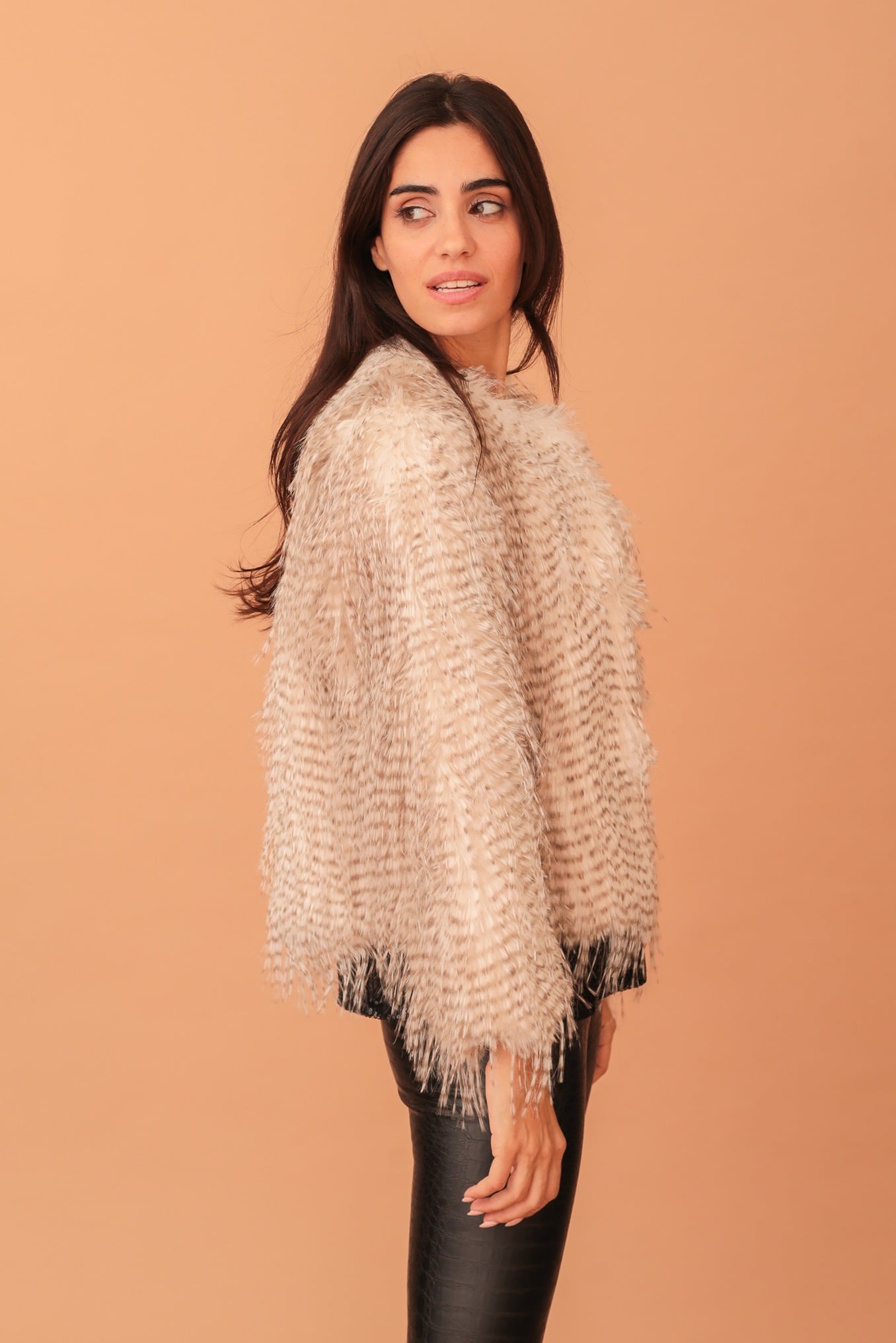 KAREN FAUX-FUR JACKET - Image 2