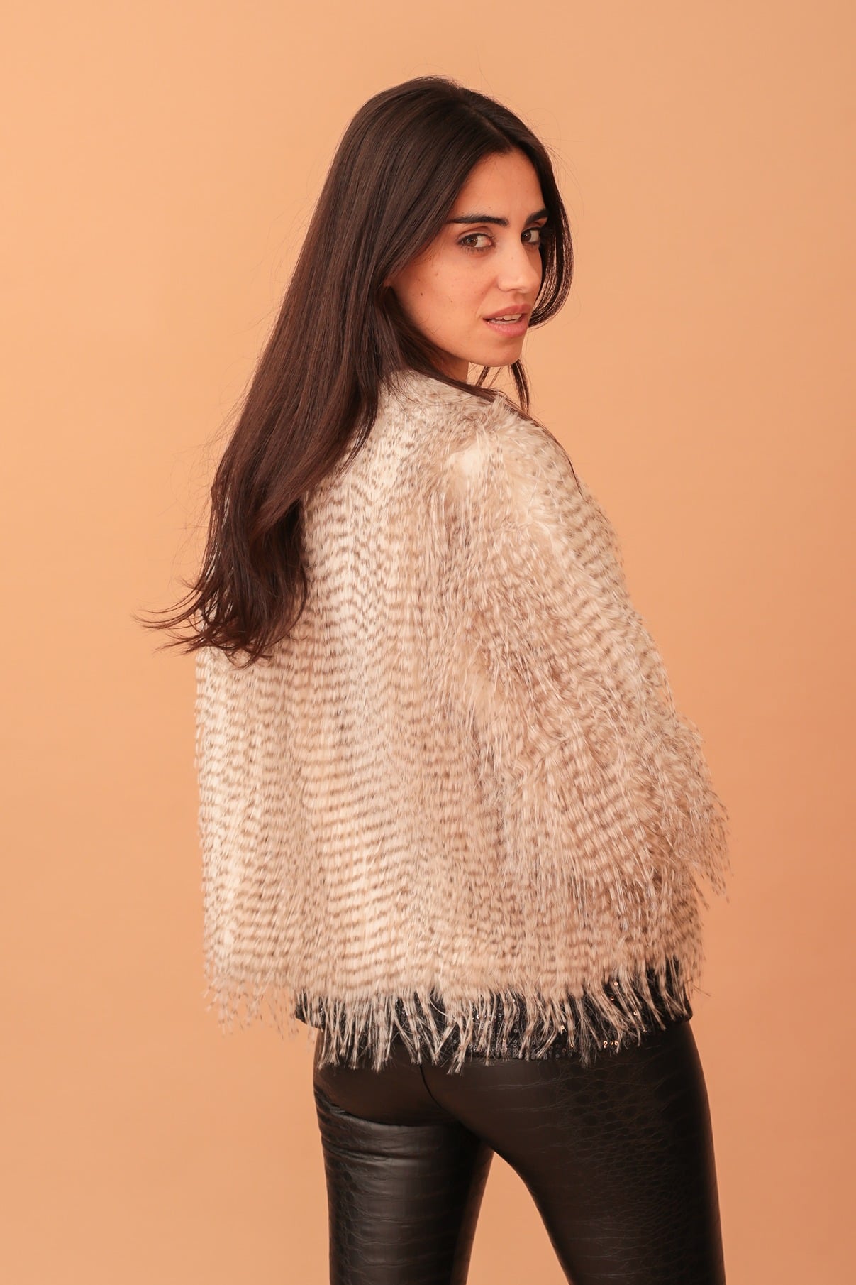 KAREN FAUX-FUR JACKET - Image 3