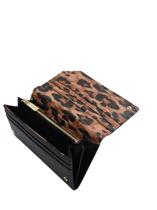 JUST CAVALLI MEDIUM FOLDING WALLET (LEOPARD INTERIOR) - Image 2