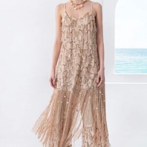 MYA RAYNE DRESS - TOP WITH SEQUINS