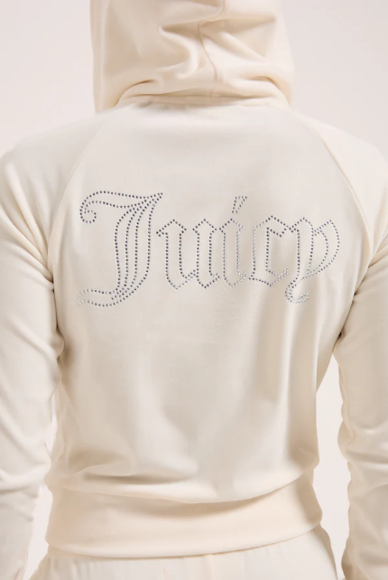 JUICY COUTURE VELOUR SET WHITE CREAM