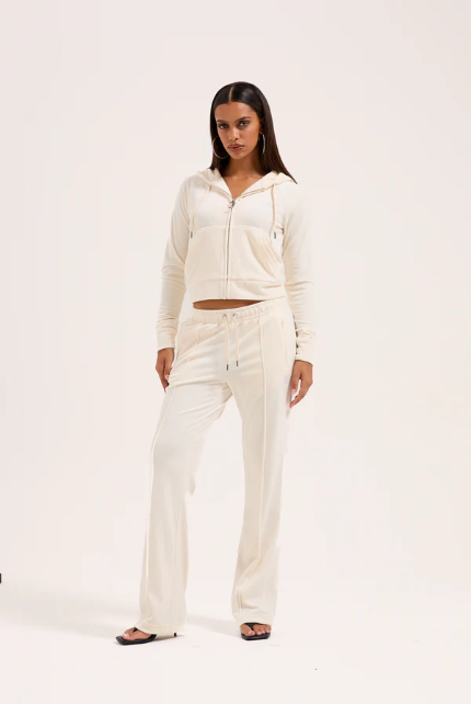 JUICY COUTURE VELOUR SET WHITE CREAM - Image 2