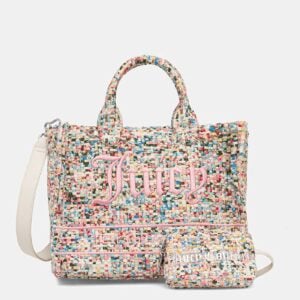 JUICY COUTURE MOSAIC TOTE BAG PINK