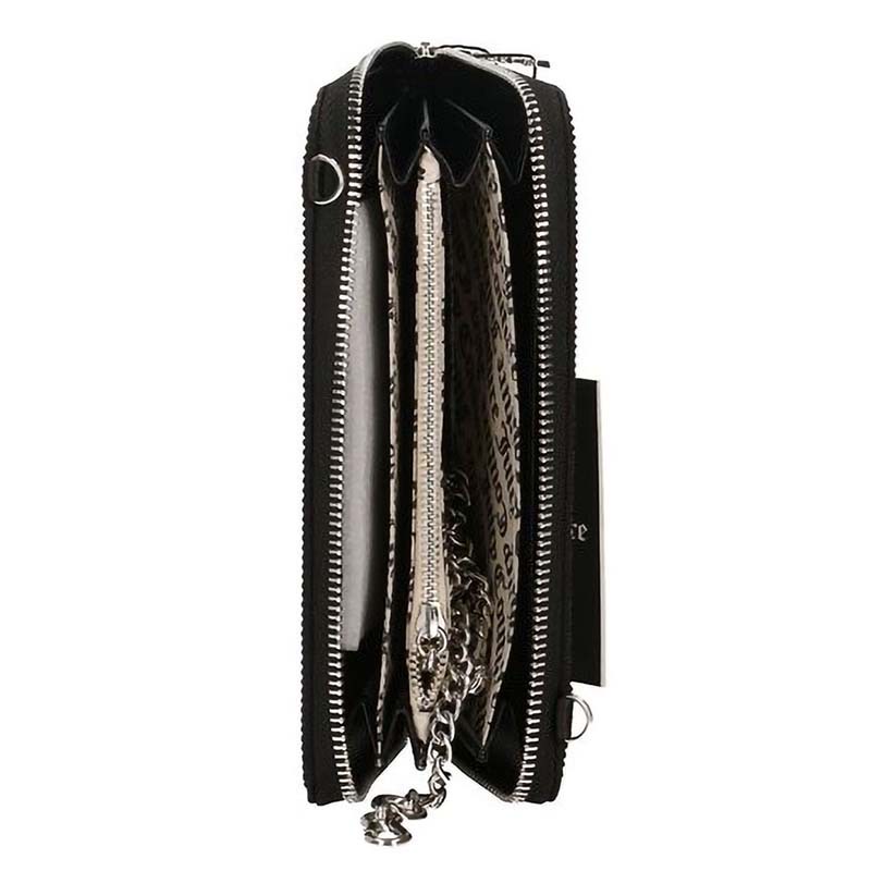 JUICY COUTURE CRYSTAL EMBELLISHED WALLET - BLACK - Image 2