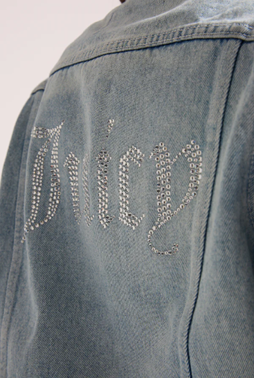 JUICY COUTURE DENIM EMBELLISHED JACKET - Image 2