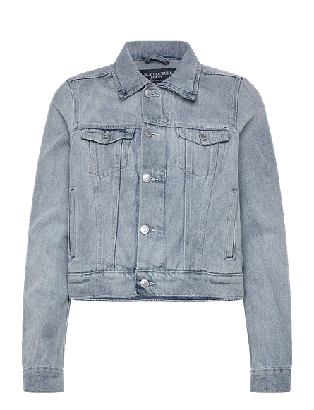 JUICY COUTURE DENIM EMBELLISHED JACKET