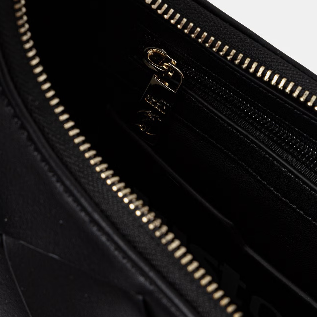JUST CAVALLI MOON SHAPE WOVEN BAG - BLACK - Image 5