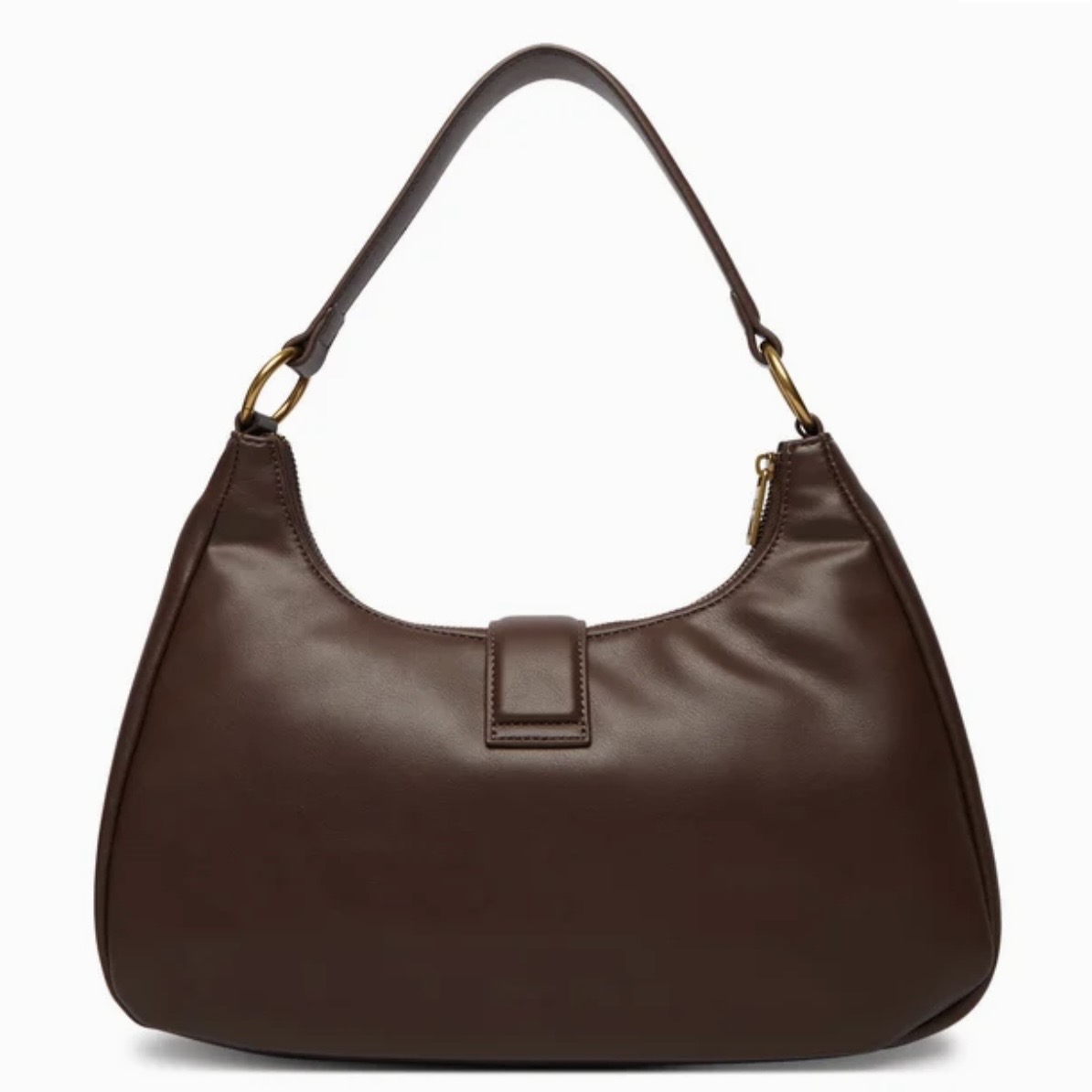 JUST CAVALLI MOON SHAPE WOVEN BAG - BROWN - Image 5