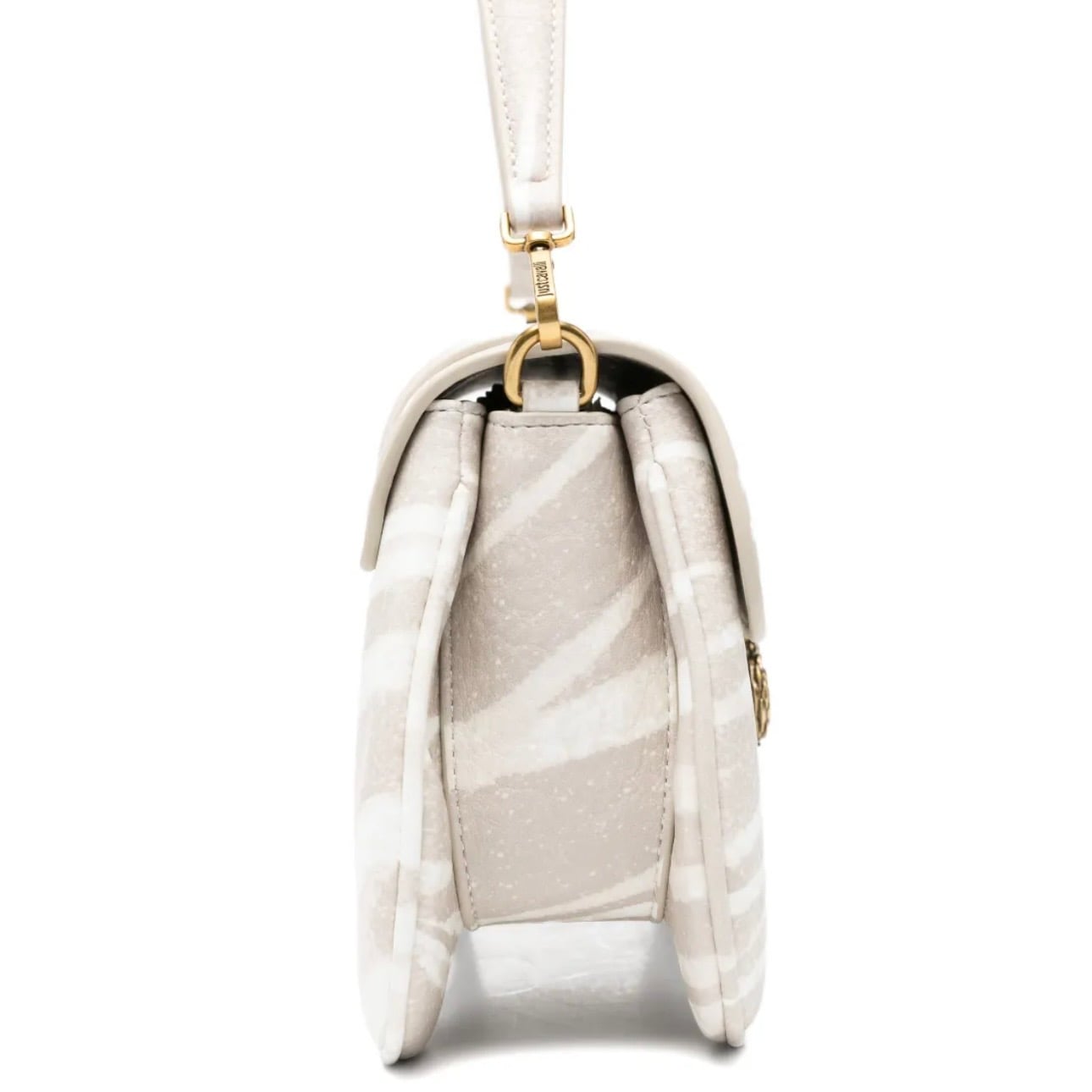 JUST CAVALLI OVAL ZEBRA PRINT BAG - Image 4