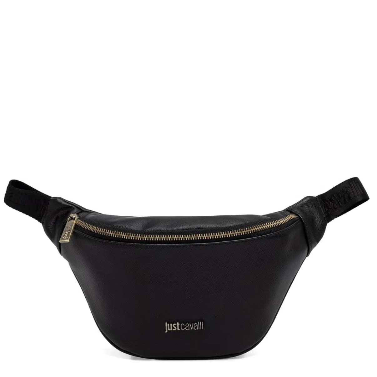 JUST CAVALLI SAFFIANO BANANA BAG