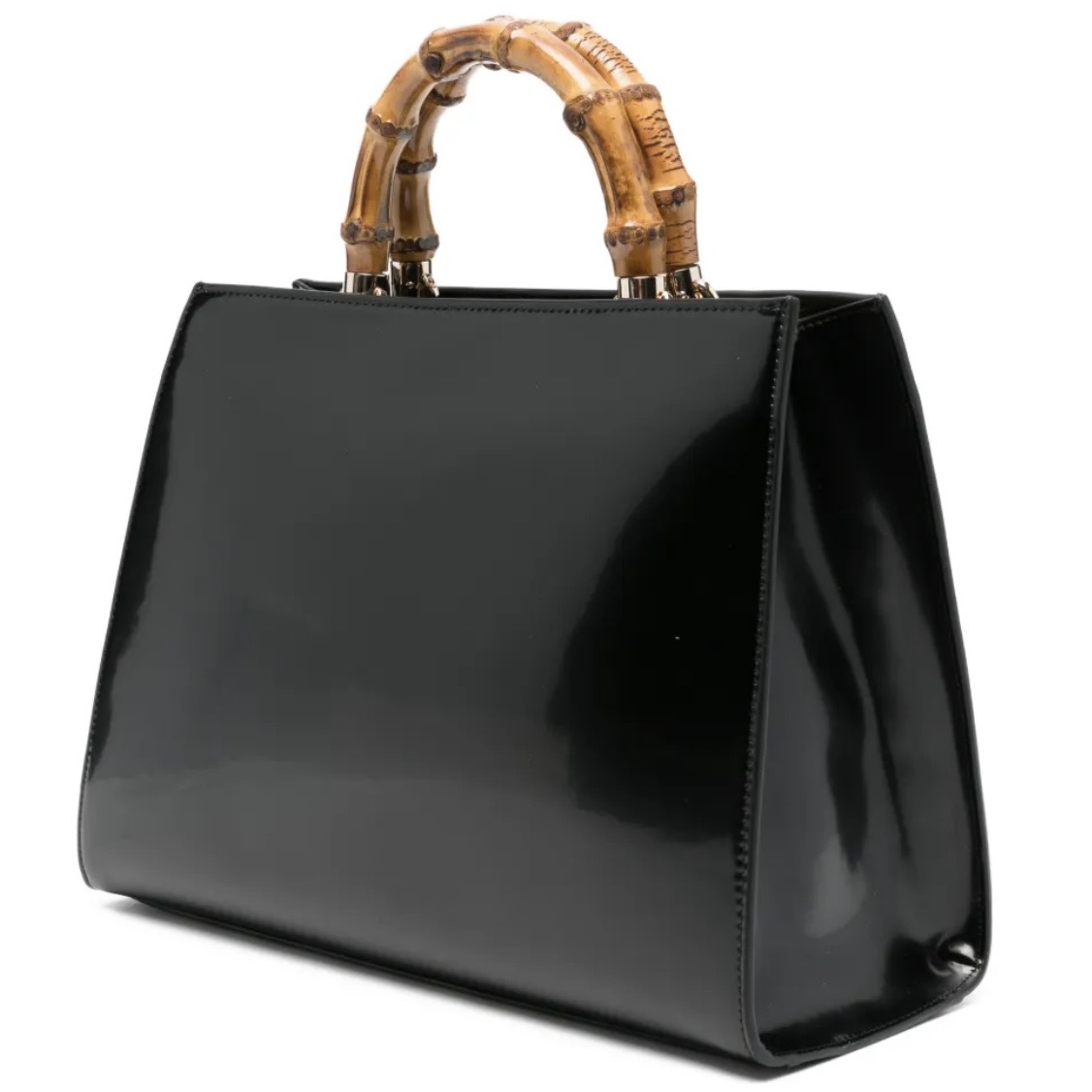 JUST CAVALLI LARGE SHOPPER WOODEN HANDLE - Image 3