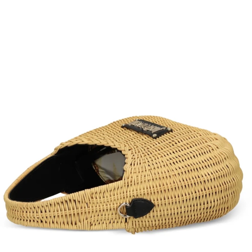 JUST CAVALLI OVAL STRAW BAG - Image 2