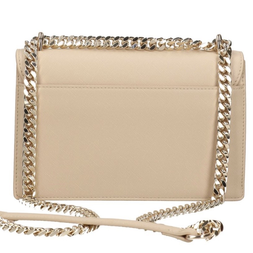 JUST CAVALLI SAFFIANO MEDIUM HANDBAG - BEIGE - Image 3
