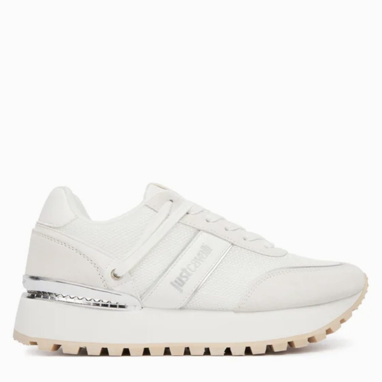 JUST CAVALLI ELEVATED SNEAKERS - WHITE - Image 2