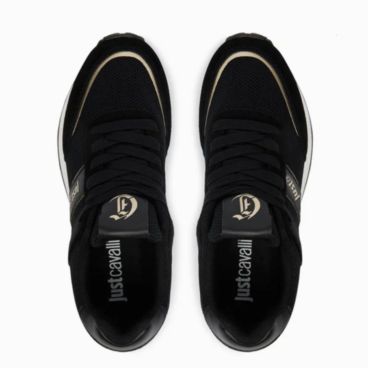 JUST CAVALLI ELEVATED SNEAKERS - BLACK - Image 5