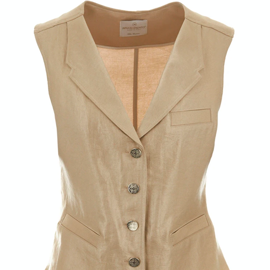RINASCIMENTO GOLD WEAVE VEST - Image 2