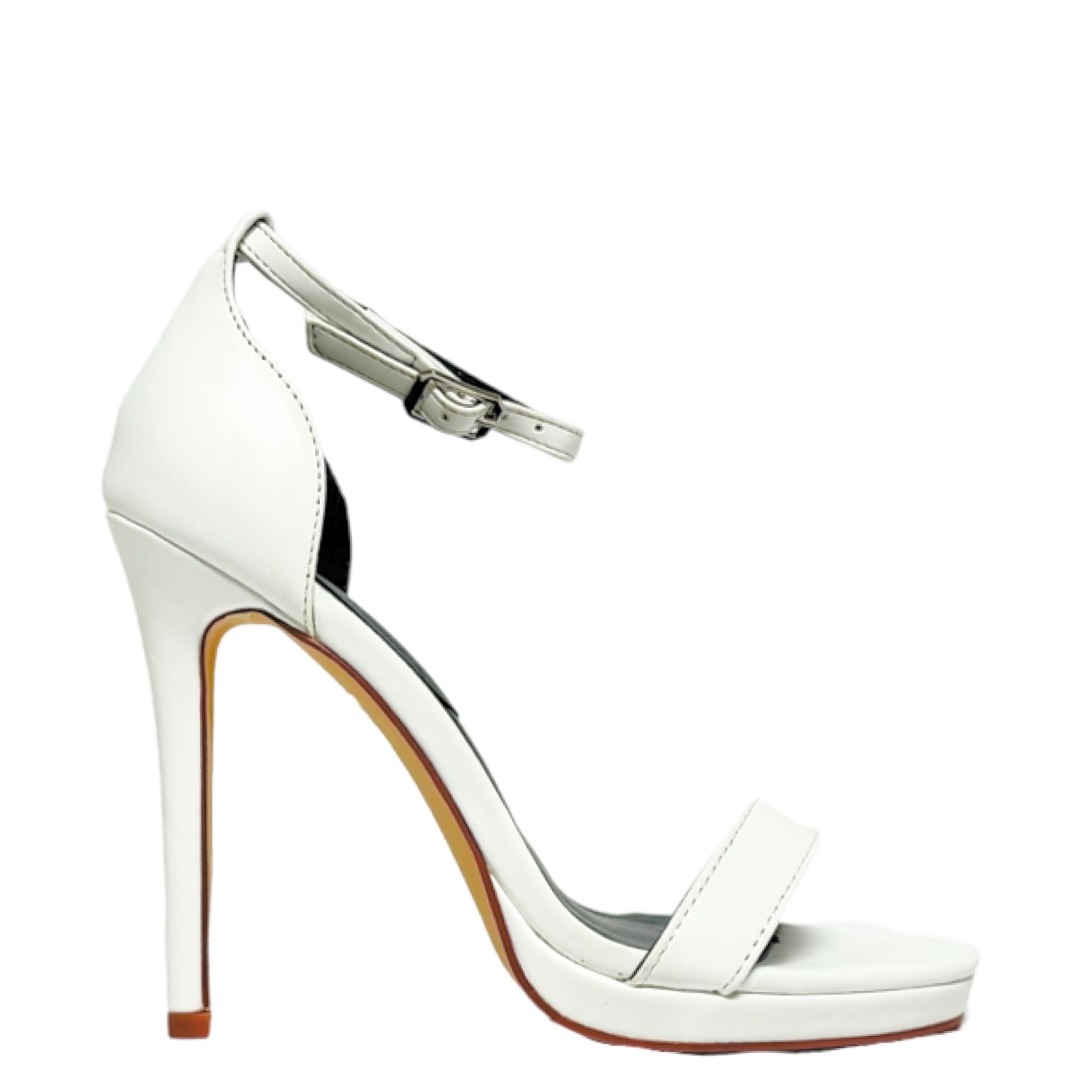 ALMA HEELS 9CM - WHITE - Image 2