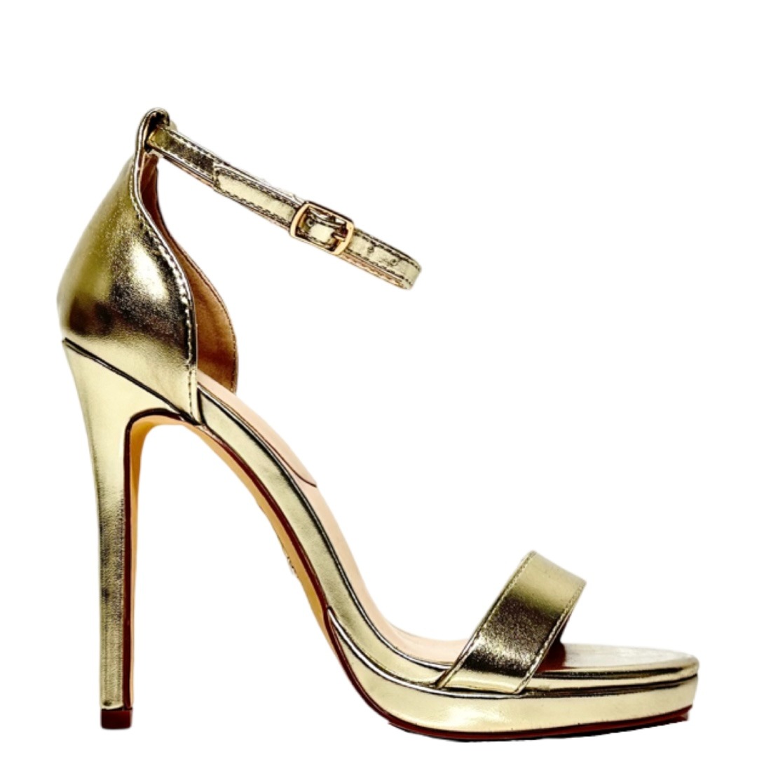 ALMA HEELS 9CM - GOLD - Image 2
