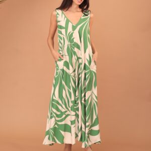 LYRA DRESS - GREEN