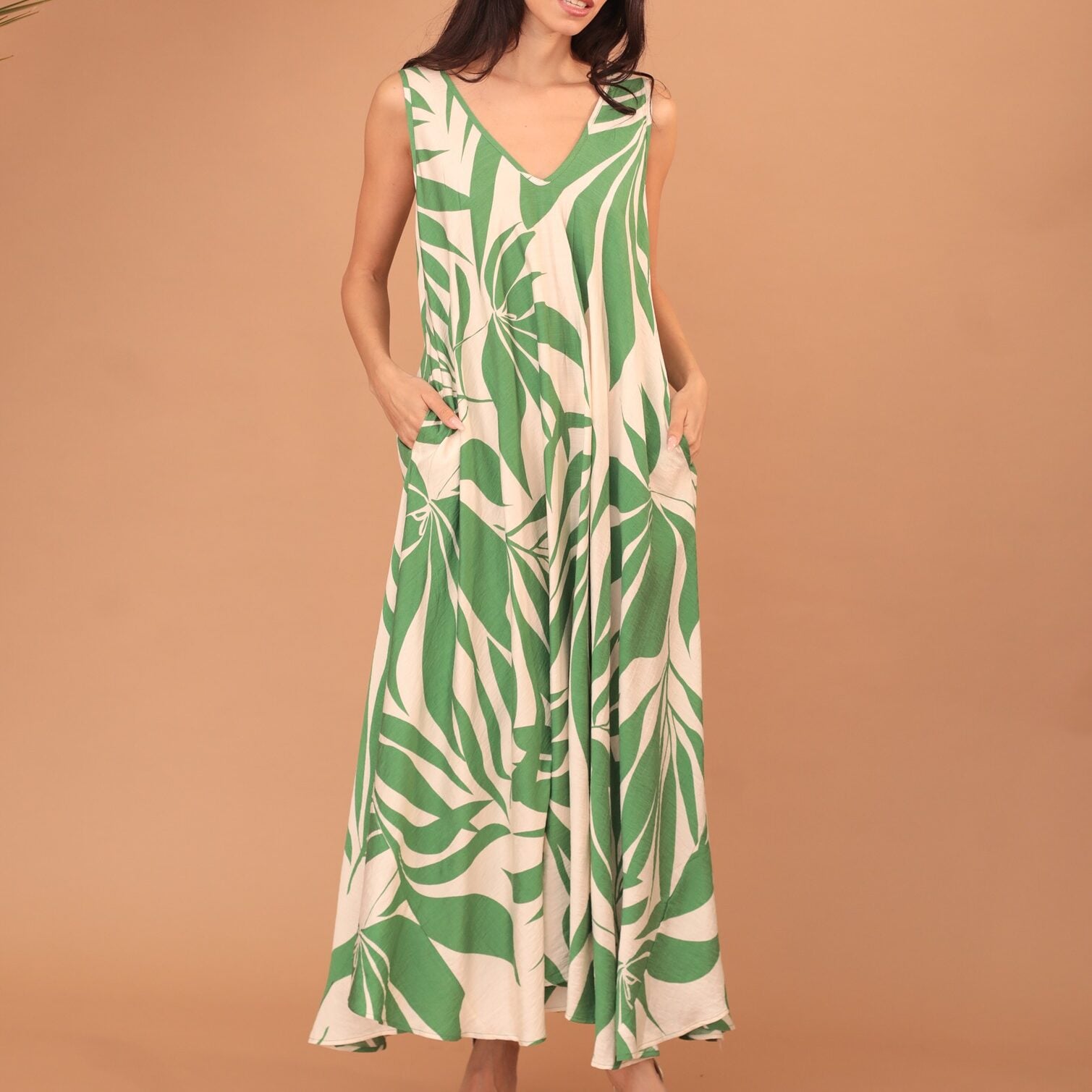 LYRA DRESS - GREEN