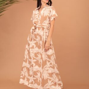 AELIN DRESS - BEIGE