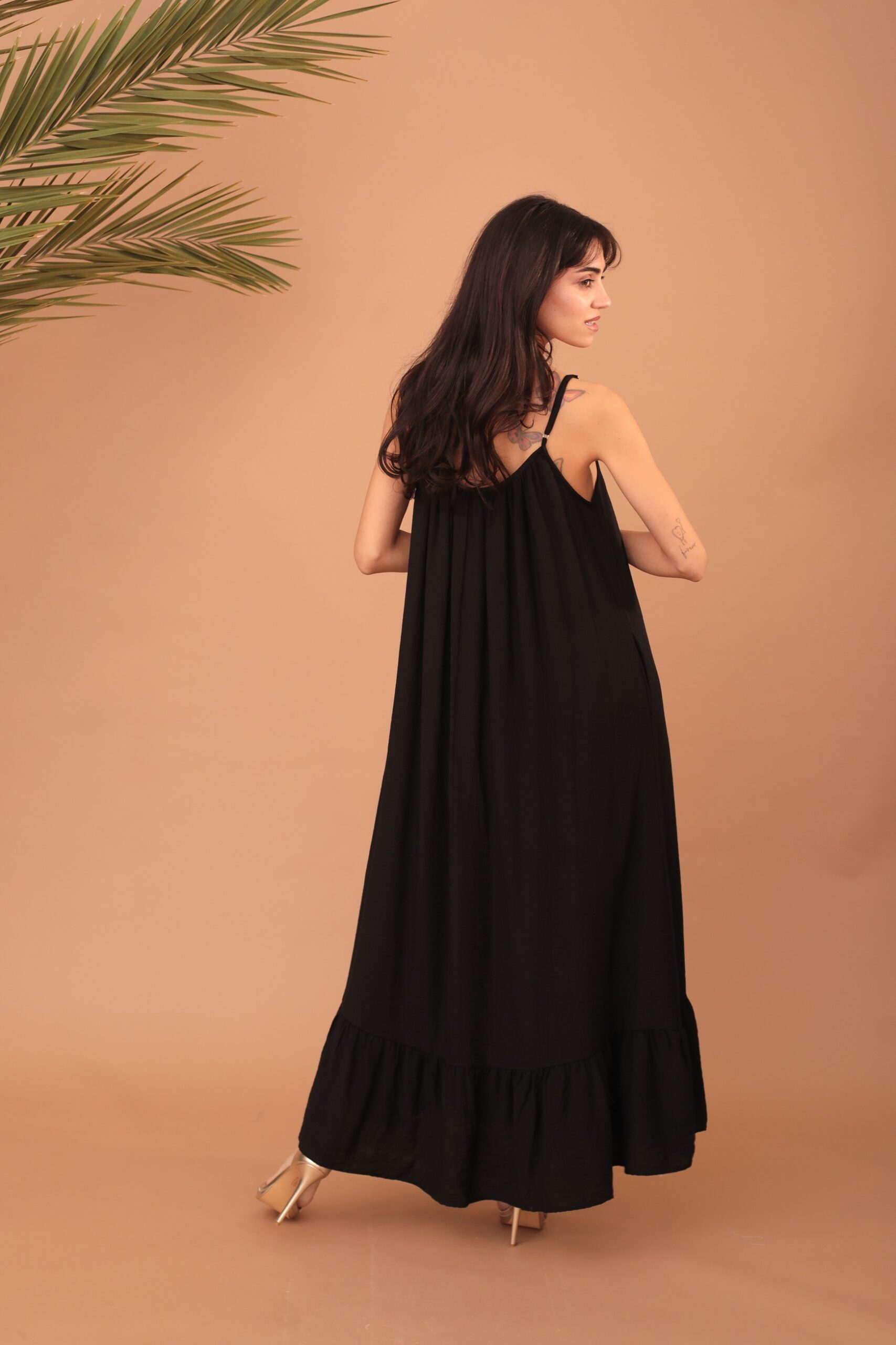 XANTHE DRESS - BLACK - Image 2