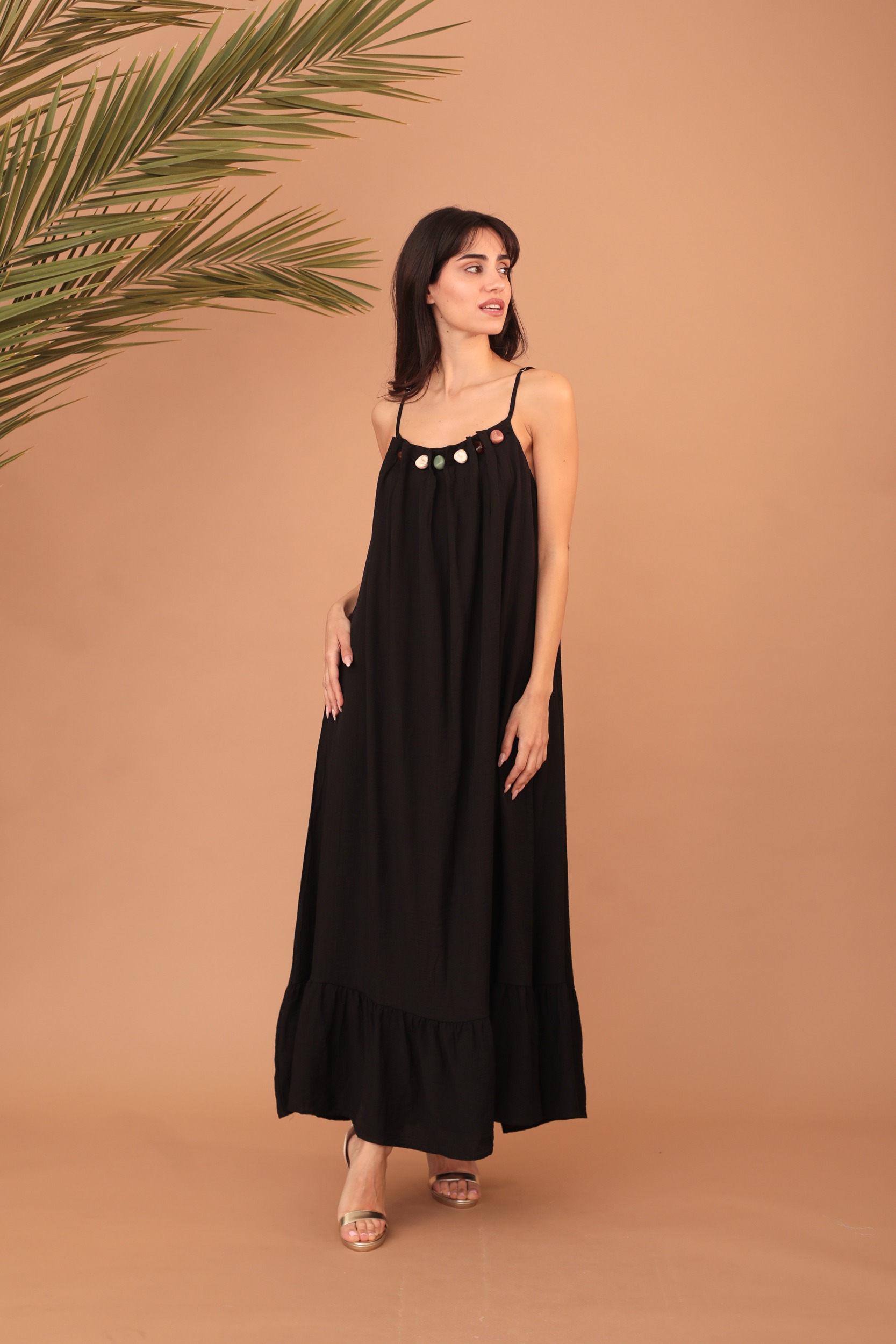 XANTHE DRESS - BLACK - Image 4