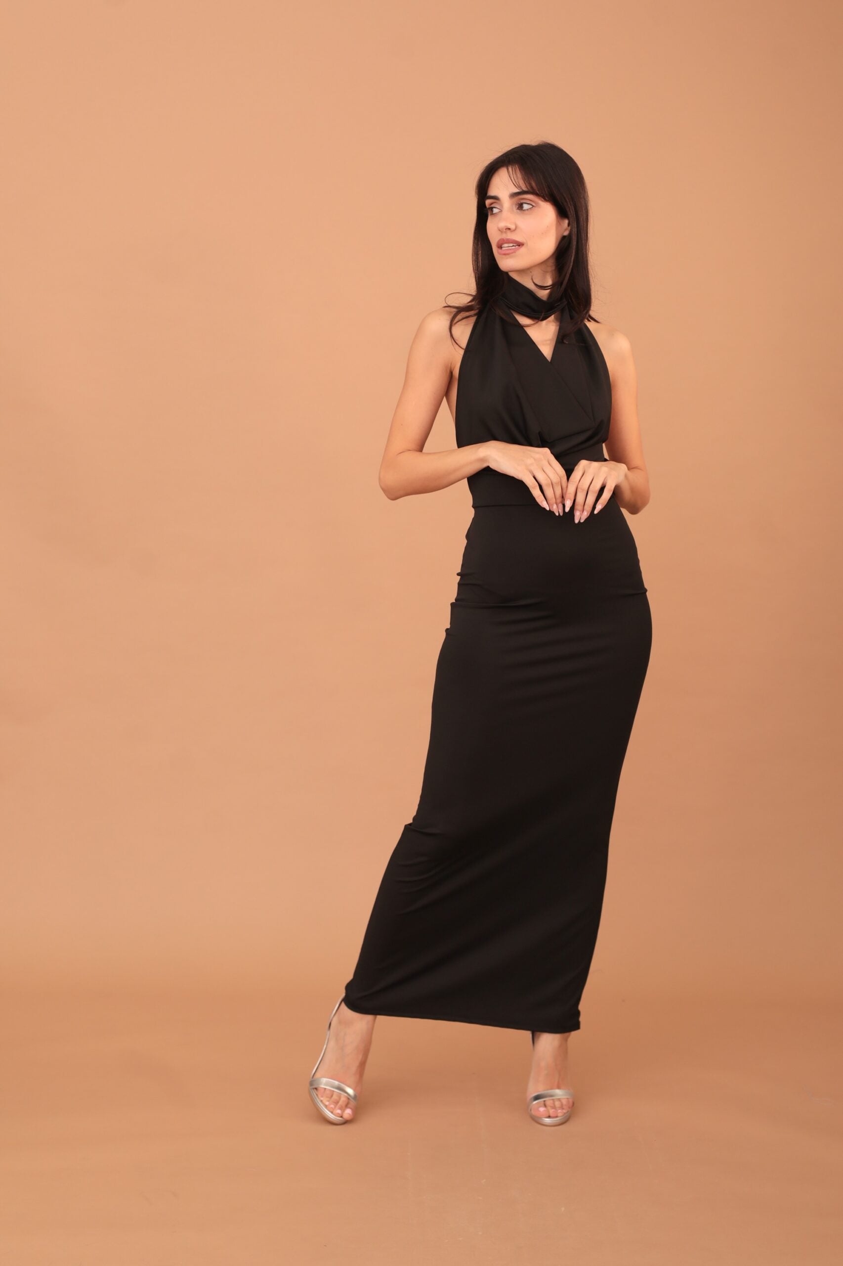 CRIMSON DRESS - BLACK - Image 5