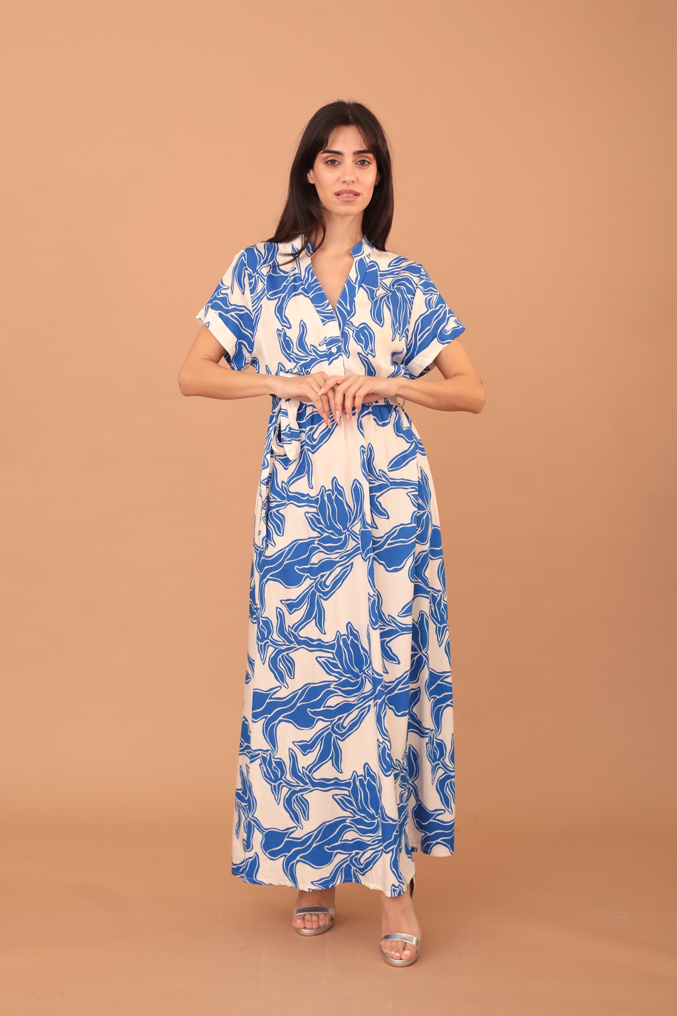 AELIN DRESS - BLUE - Image 4