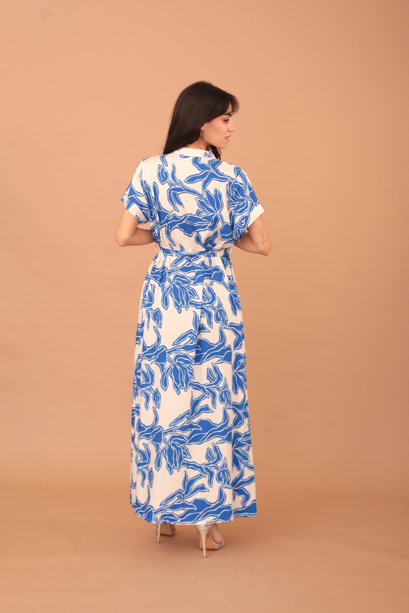 AELIN DRESS - BLUE - Image 2