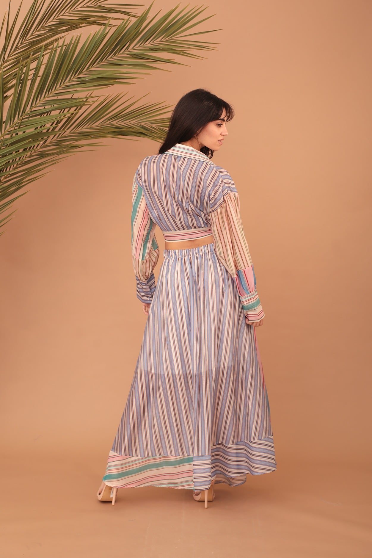 GABRIELLE STRIPED BLOUSE - Image 3