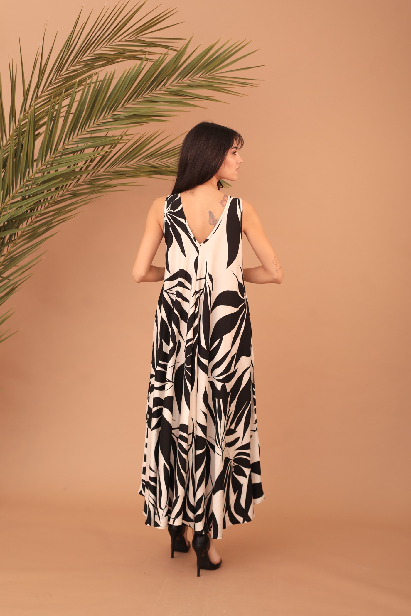 LYRA DRESS - BLACK - Image 2