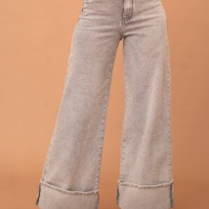 GALE ULTRA WIDE JEANS WITH REVERED END