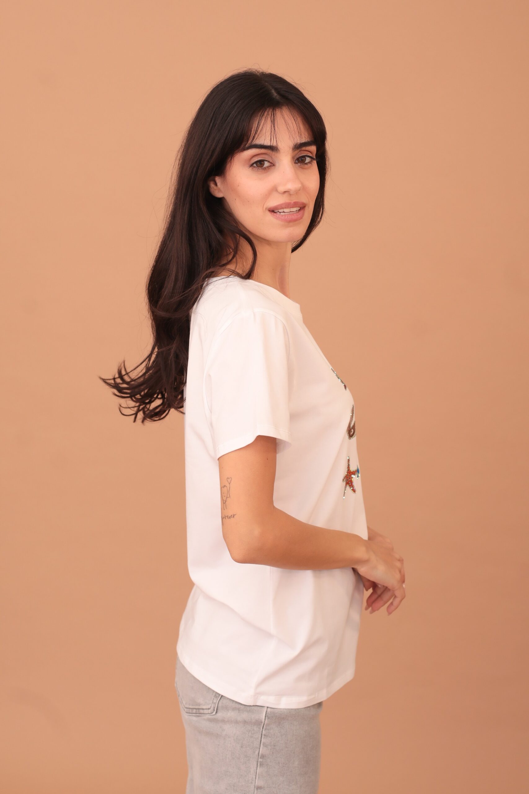 SEA LIFE EMBELLISHED BLOUSE - Image 3