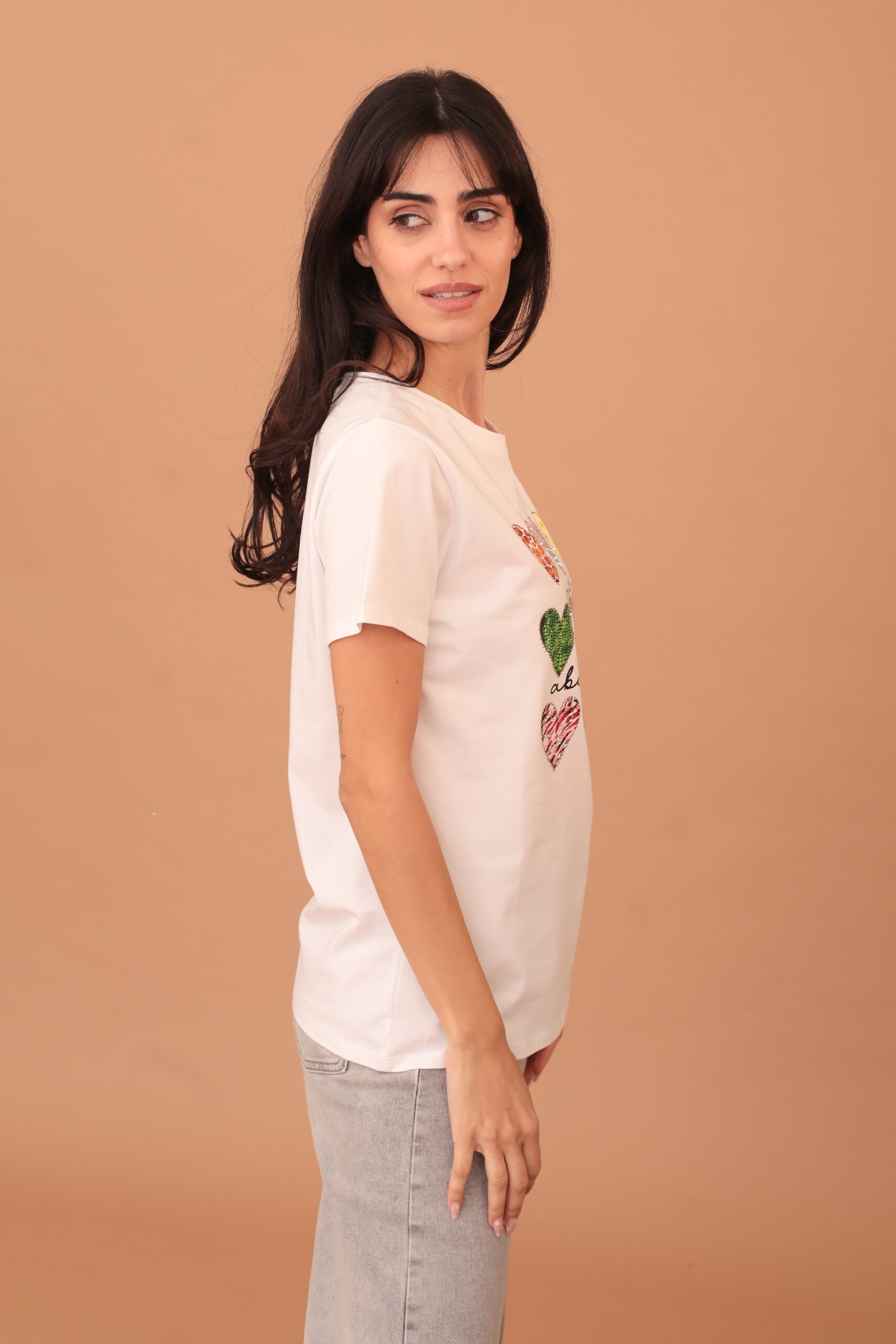 NINE HEARTS EMBELLISHED BLOUSE - Image 2