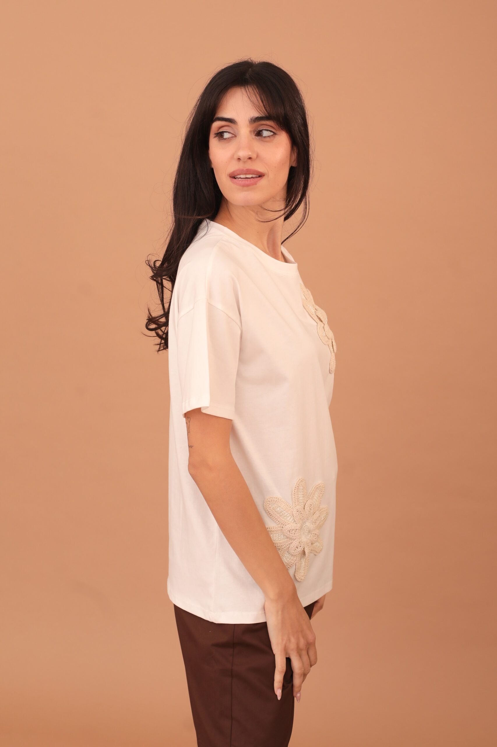 FREYA EMBROIDERED BLOUSE - Image 2
